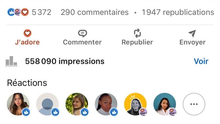 croissance résultats réseaux sociaux